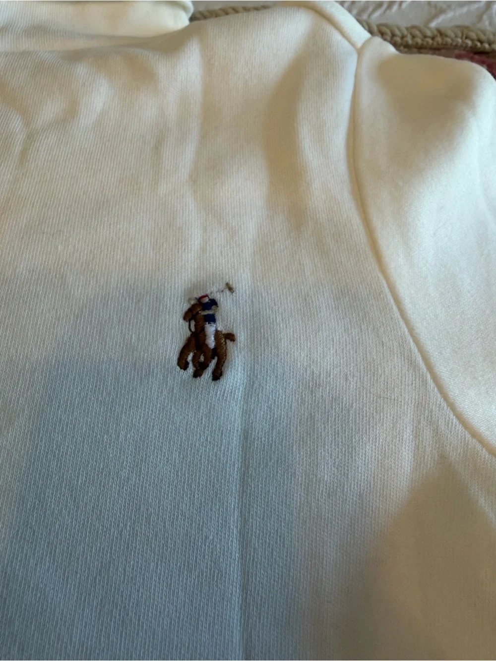 NWT Polo Ralph Lauren White Long Sleeve Shirt with Pony Logo 2T turtleneck